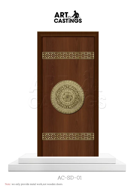 Circular themed Single Door