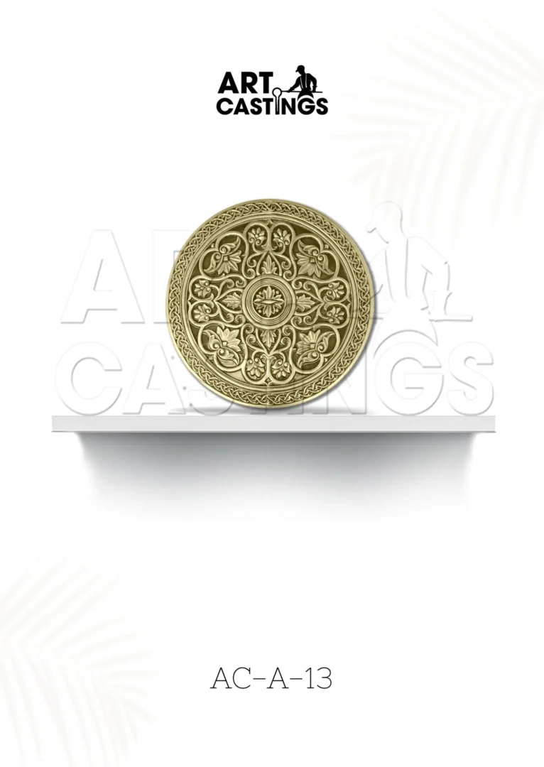 Classical Brass Round Accessory