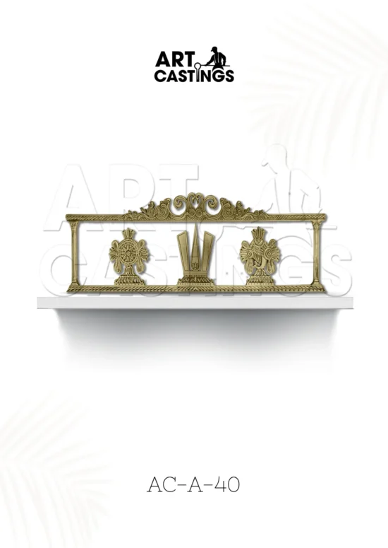 SHANKU CHAKARA NAMAS BRASS ARCH