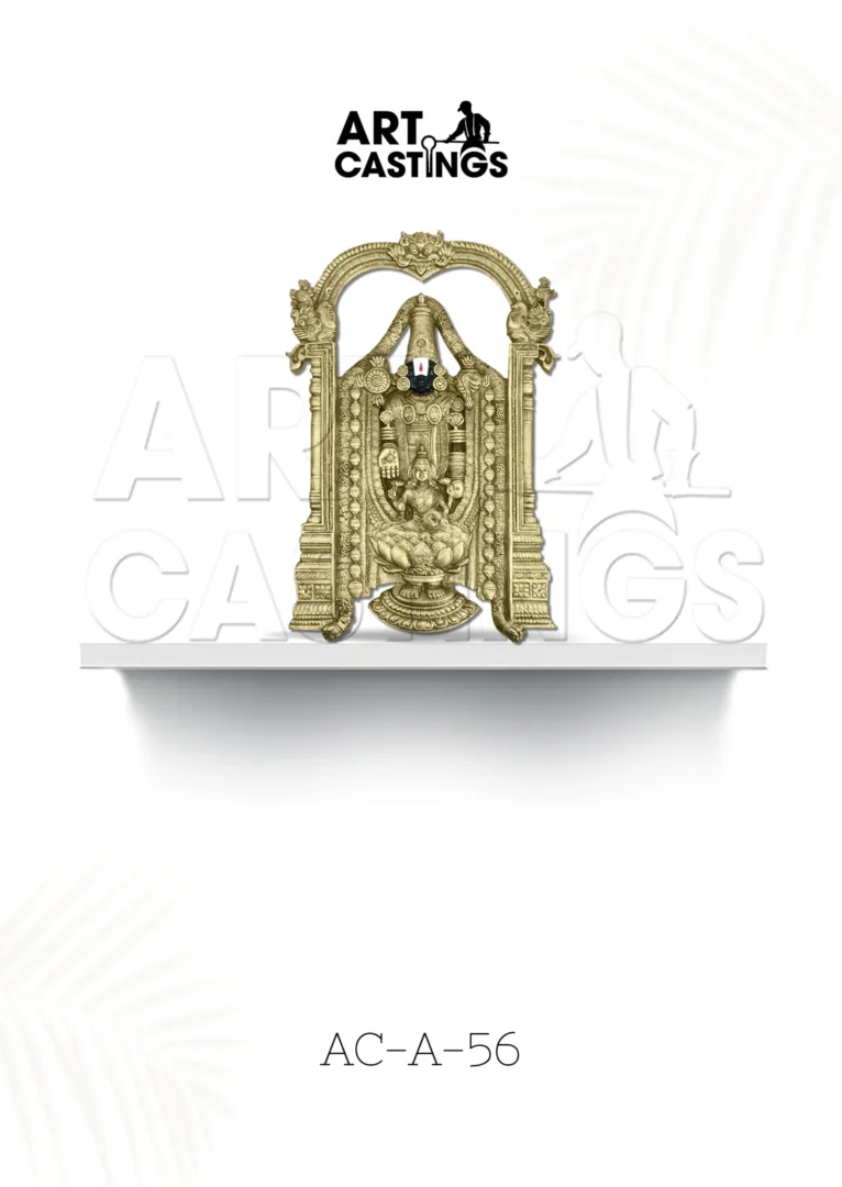 Lord Balaji Brass Idol Accessory