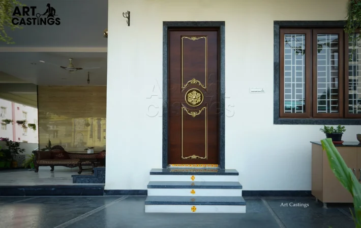 Brass Main doors