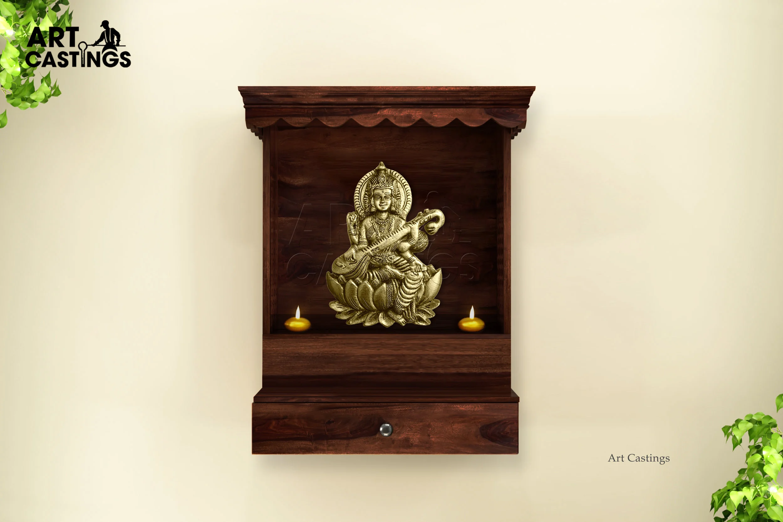 saraswathidevi brass pooja accessories