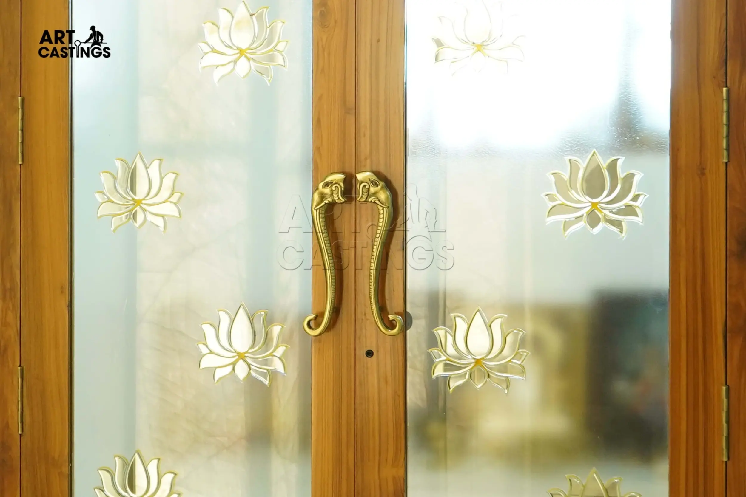 brass elephant handles