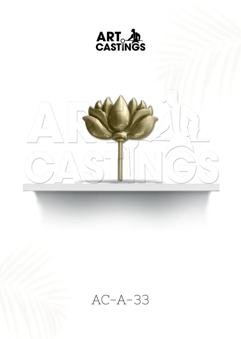 Lotus Leaf Brass Accessory