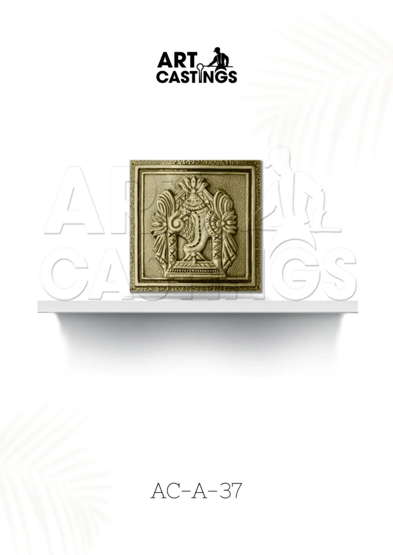 Shanku Brass Pooja Accessory - Plate Type