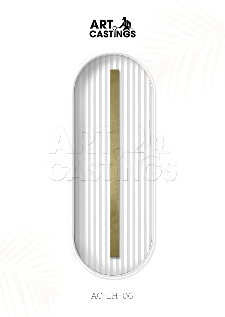 Minimalistic Style Large Brass Handle